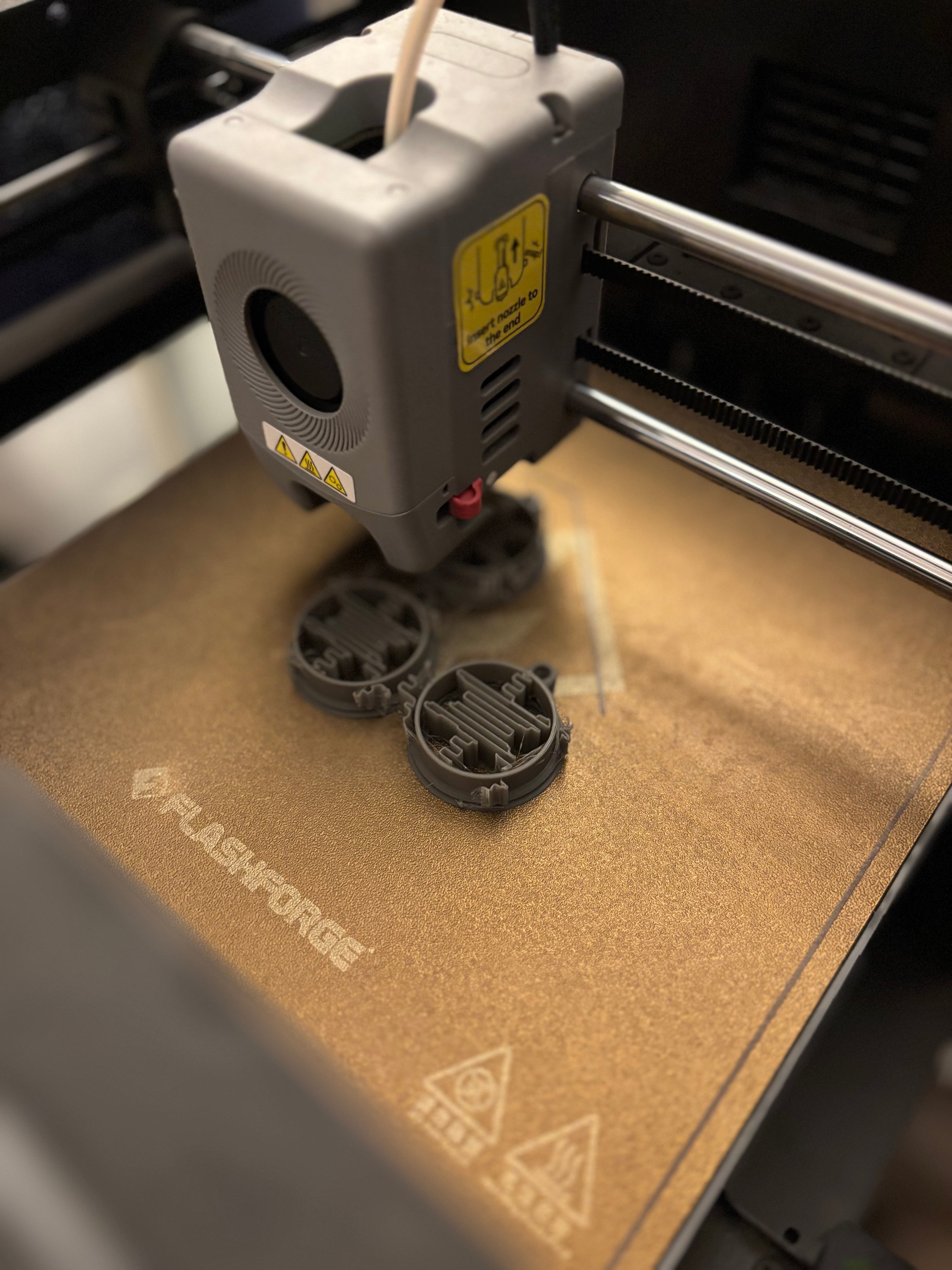 6 Spoke Rim Keychain